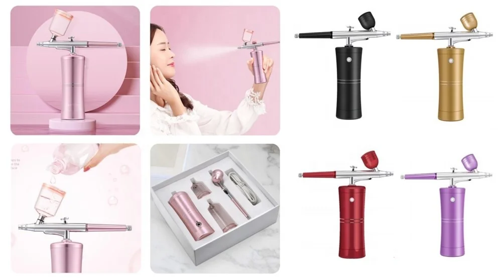 IONIZED Oxygen Skincare Infuser Spray  mist device at home