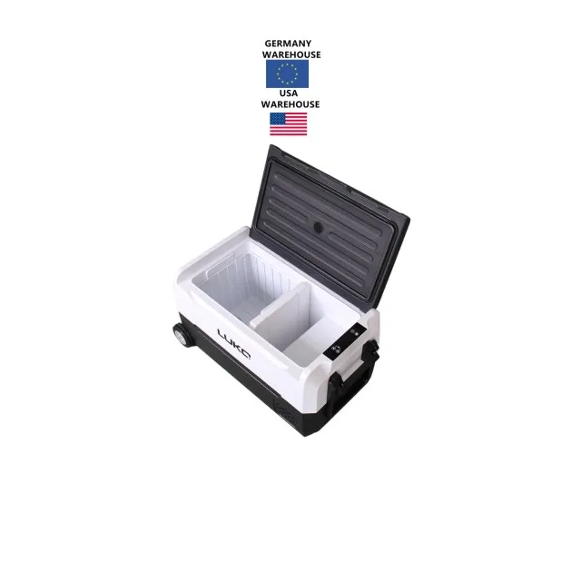 Compressor Car Fridge Mini Refrigerated 40L Electric Drink Cooler