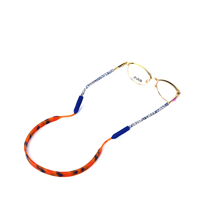 Suitable all ages rubber tube silicone fashion glasses strap