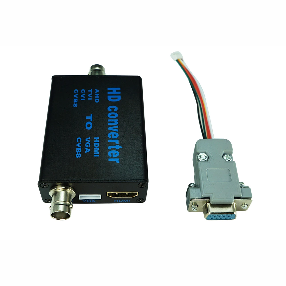AHD Video Converter to HD VGA CVBS Support TVI CVI CVBS inputs
