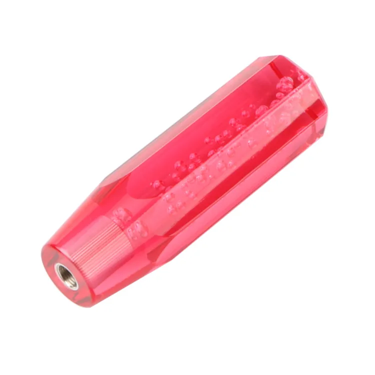 Universal Acrylic Crystal Bubble Car Shift Knob AT/MT Car Gear Knob Stick Lever Head Shifter Auto Accessories