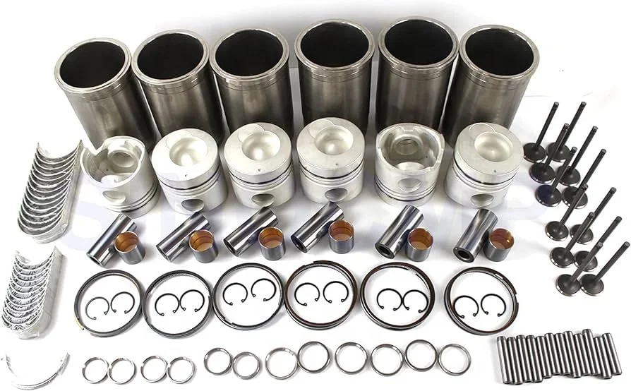 New Diesel  Engine Spare Parts 6D14 6D14T 6D15T 6D16T Overhaul Kit for Excavator E120/E140/E180/E240/SK220