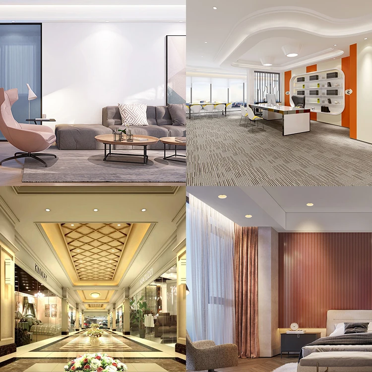 Anti glare narrow edge lamp LED embedded adjustable narrow frame deep anti glare spotlight