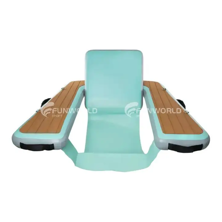 Oem Custom Inflatable Floating Swimming Pool Water Chair Inflatable Pool Lounger With Comfortable Sling Seat For Pool
