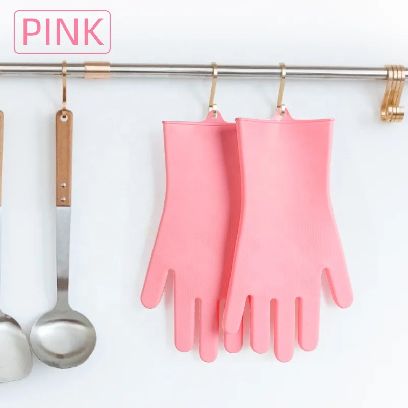 Оптовая продажа с фабрики в Китае, можно использовать жаростойкие и Противоскользящие силиконовые перчатки для уборки кухни