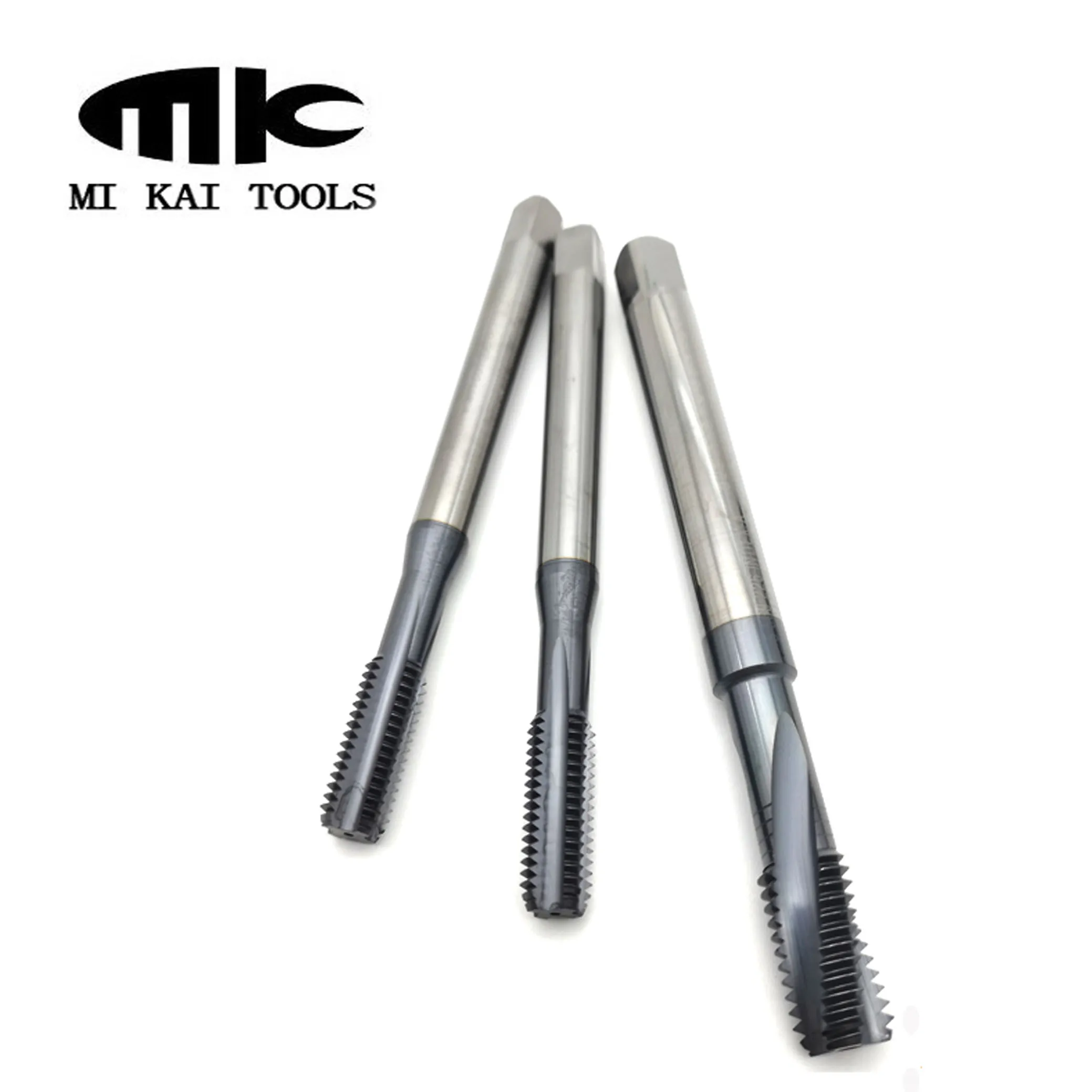 
Tungsten Steel Thread Tools M3*0.5 Straight Flute Machine Thread Tap With Coating 