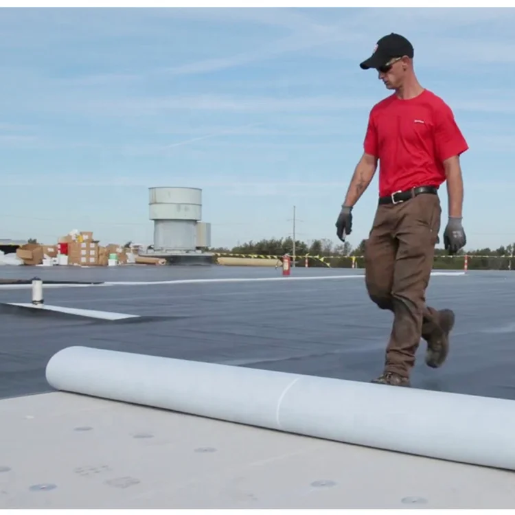 Fast Delivery flexible hose building material 12 ft wide epdm 20x30 roof rubber composite waterproof membrane for roof