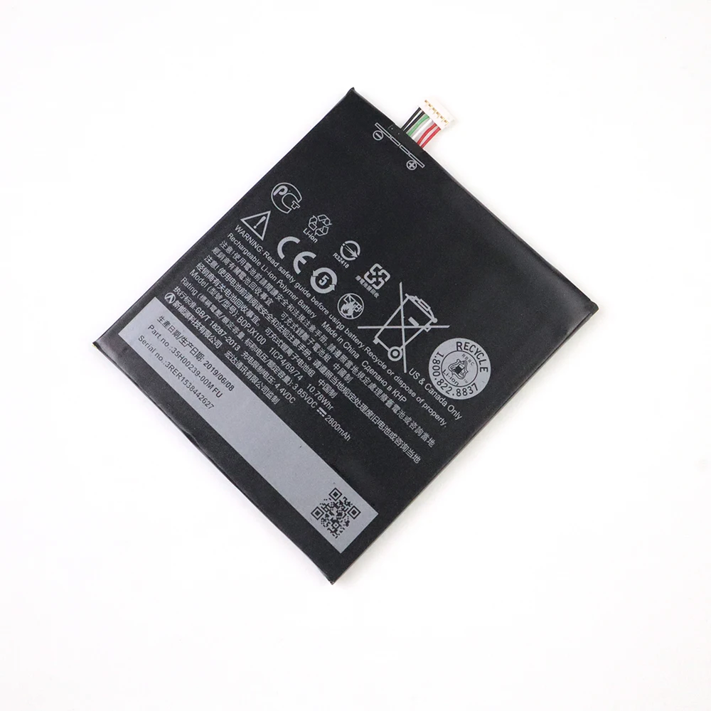 Высокое качество 2800 мАч B0PJX100 BOPJX100 (версия 728) для HTC Desire 728 Dual SIM 728 LTE 728G Новая резервная батарея 0 циклов