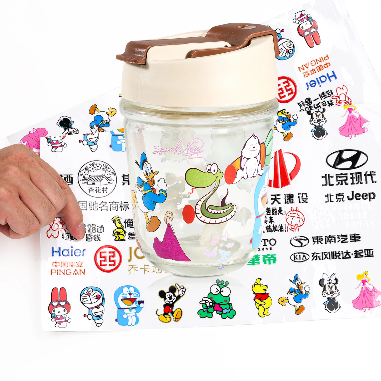 A film and B film Transfer High quality UV dtf pet Film For Epson I3200 4720 xp600 Print head printer