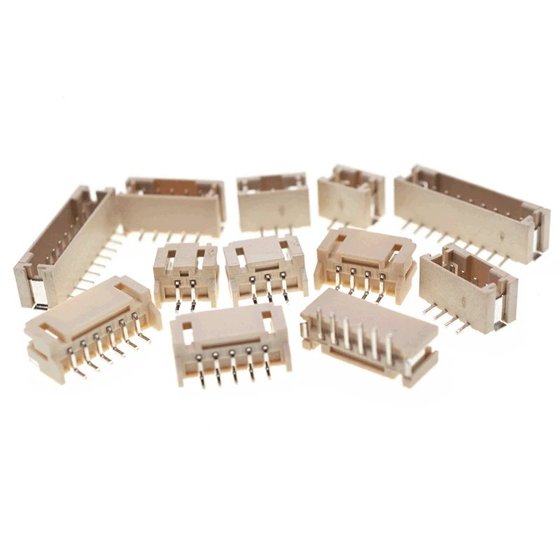 Wire to board 1.0mm 1.25mm 1.5mm 2.54mm 3.96mm 5.08mm pitch ZH XH HY VH 2-16pin  PH 2.0 smd wafer connector