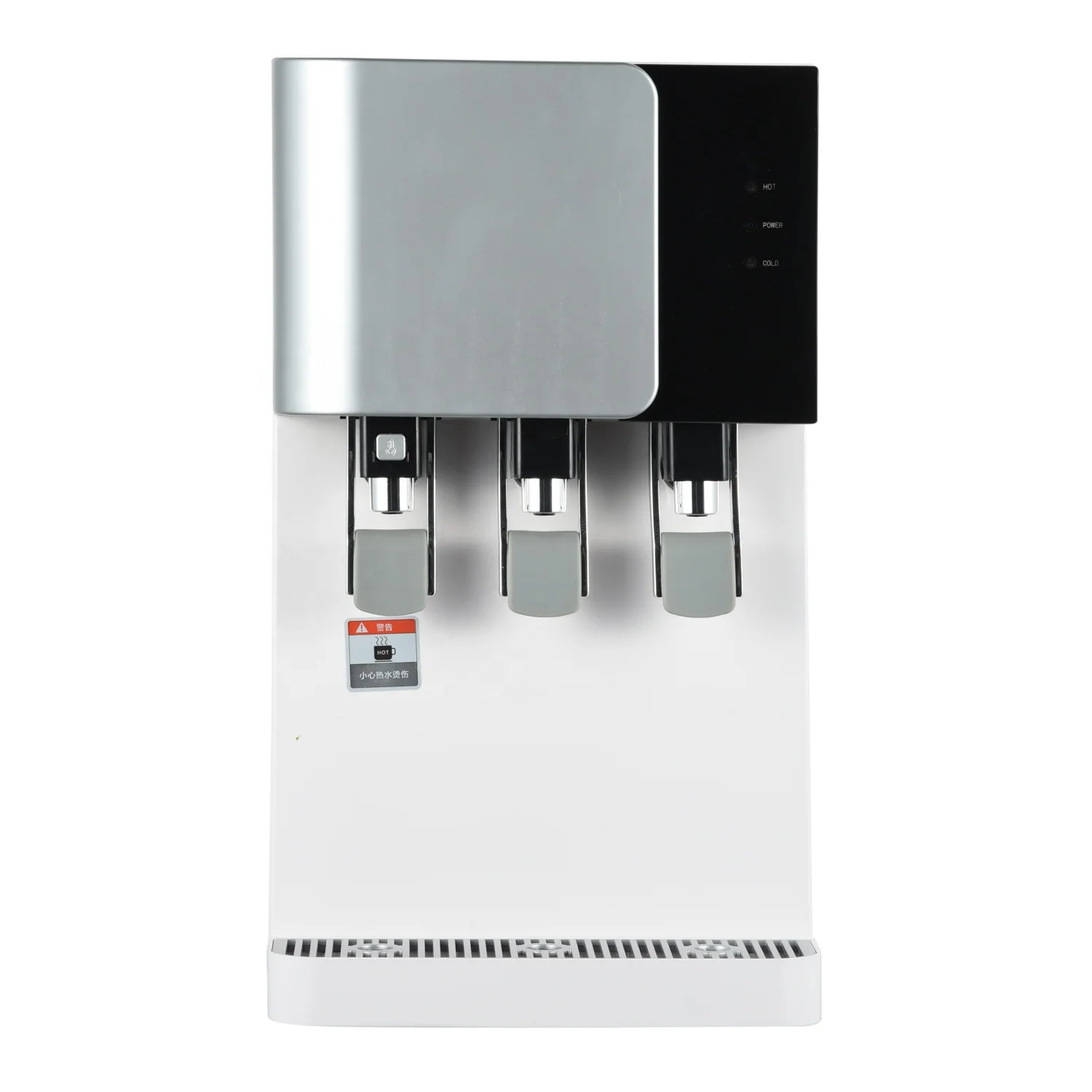 New Type Electric Household Water Dispenser with 3 Taps Instant Hot & Cold Desktop Water Filter for Hotels Plastic Housing