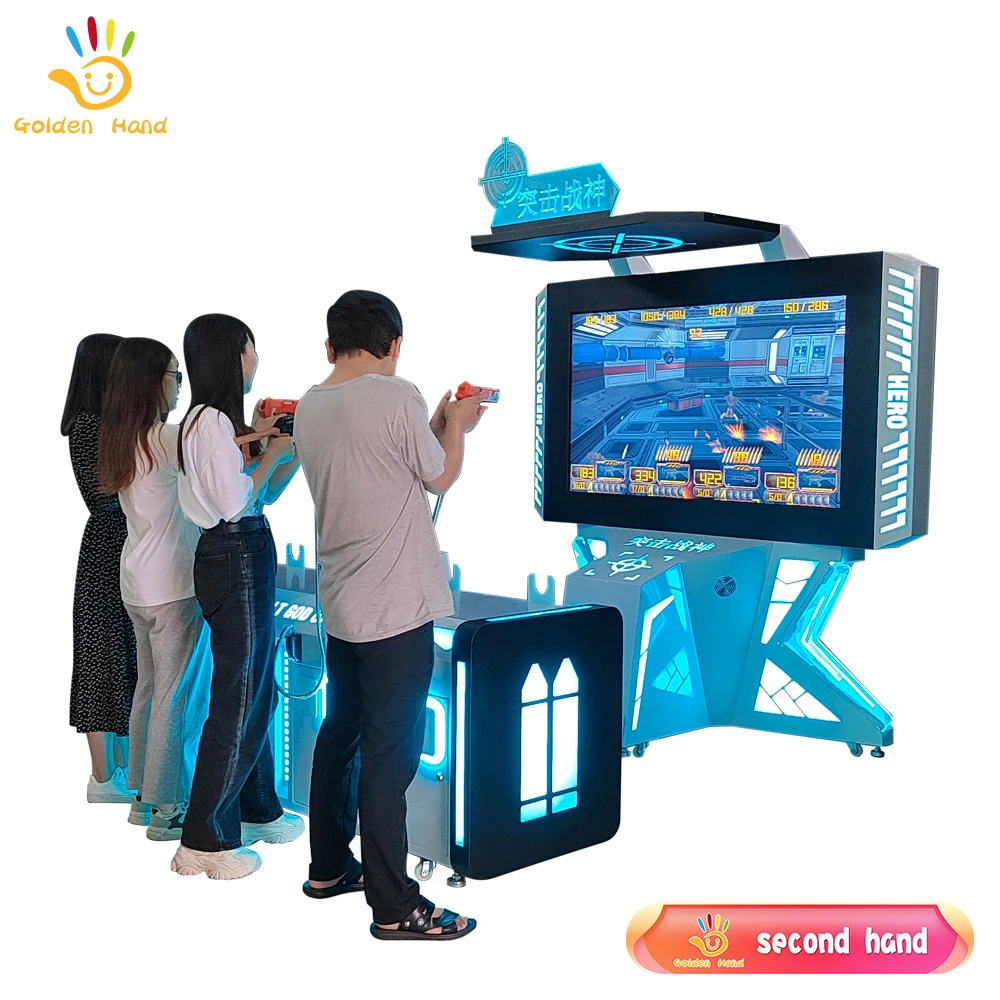 Second-hand Multiplayer Coin-operated Game Machine Large Arcade Machine Gun Gun Shooting Simulator