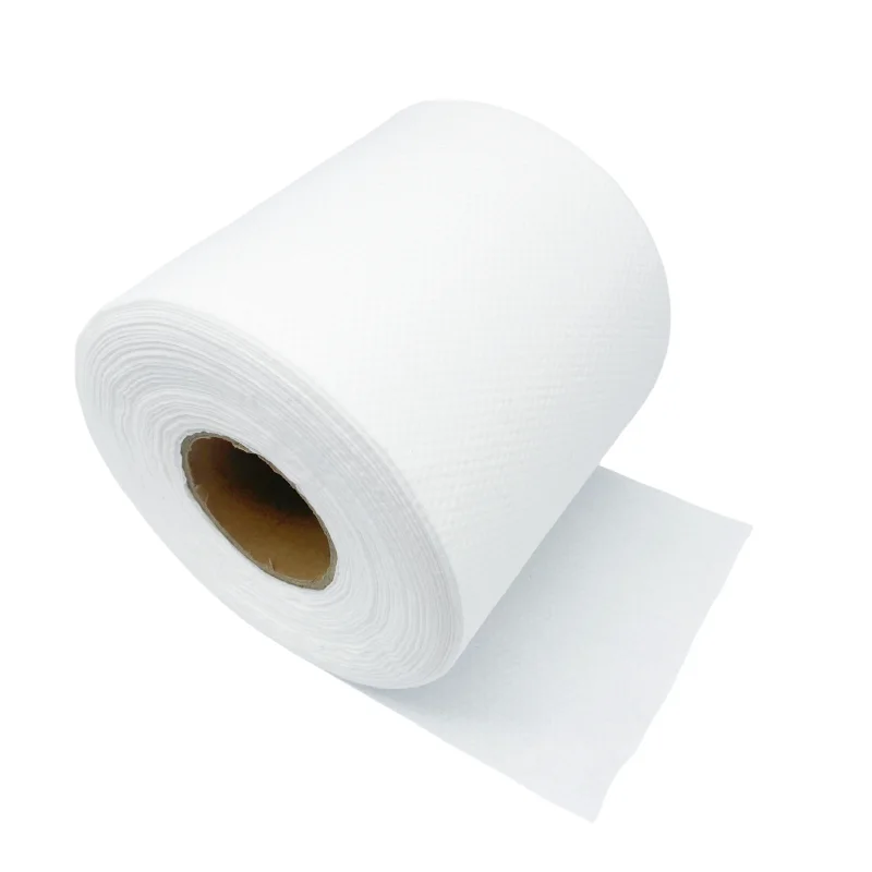 disposable cleaning 50 polyester 50 viscose spunlace nonwoven face towels fabric wet wipes
