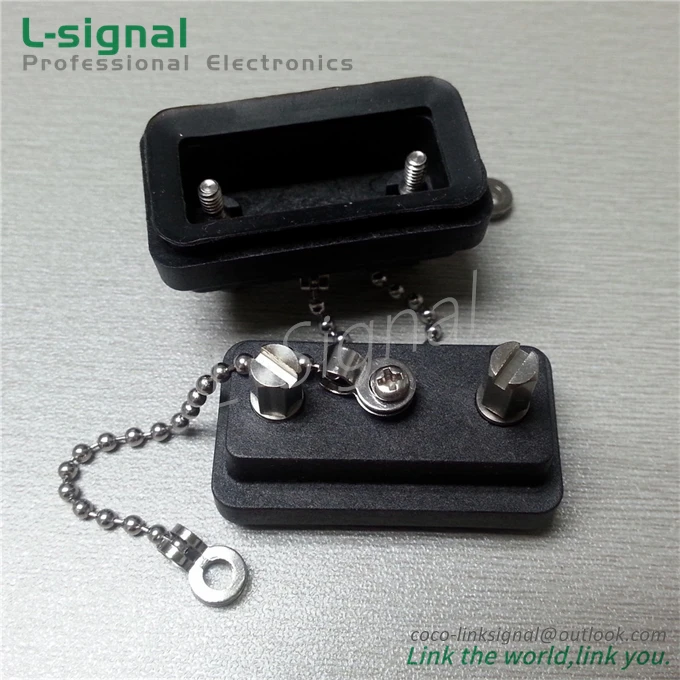 Factory Supply High Quality DB9 Waterproof Hood D Sub Cover