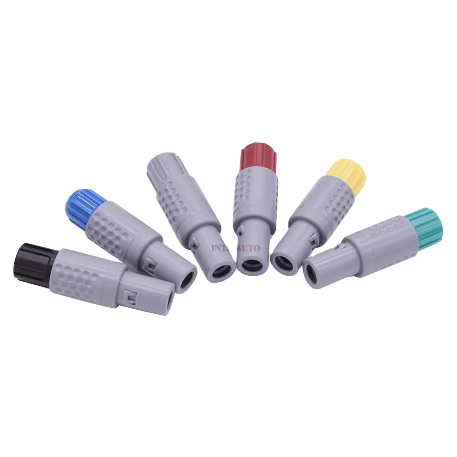 PAG M14 straight connector 2 3 4 5 6 7 8 9 10 14 pin female male plastic push-pull connector for medical instrument