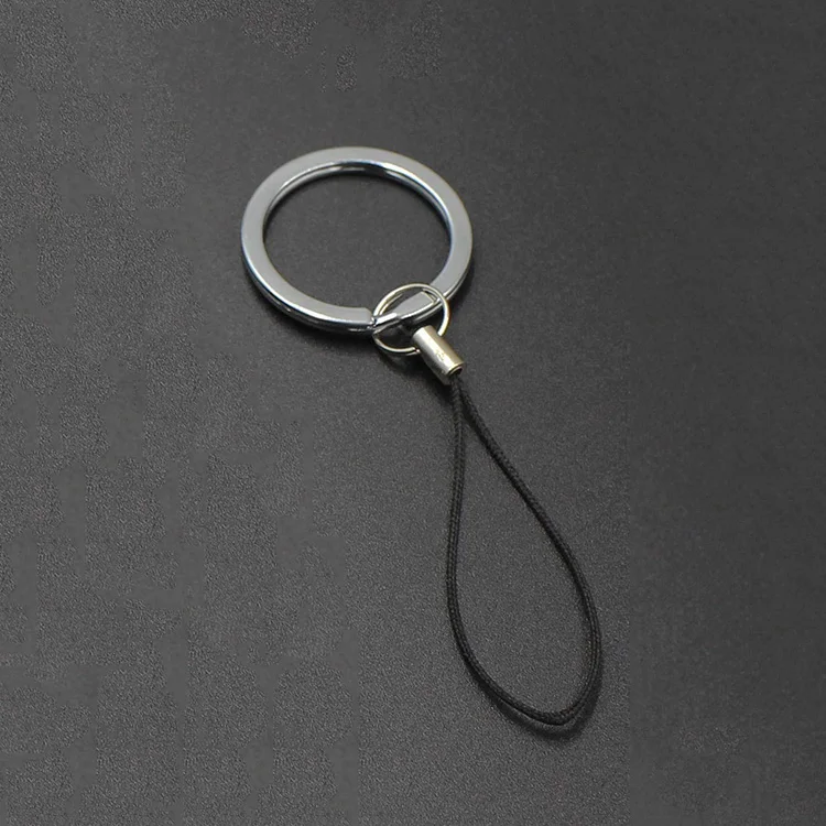 Chinese Black Mobile Cell Phone Lanyard Cords Strap Lariat String Charm MP3 Keychain