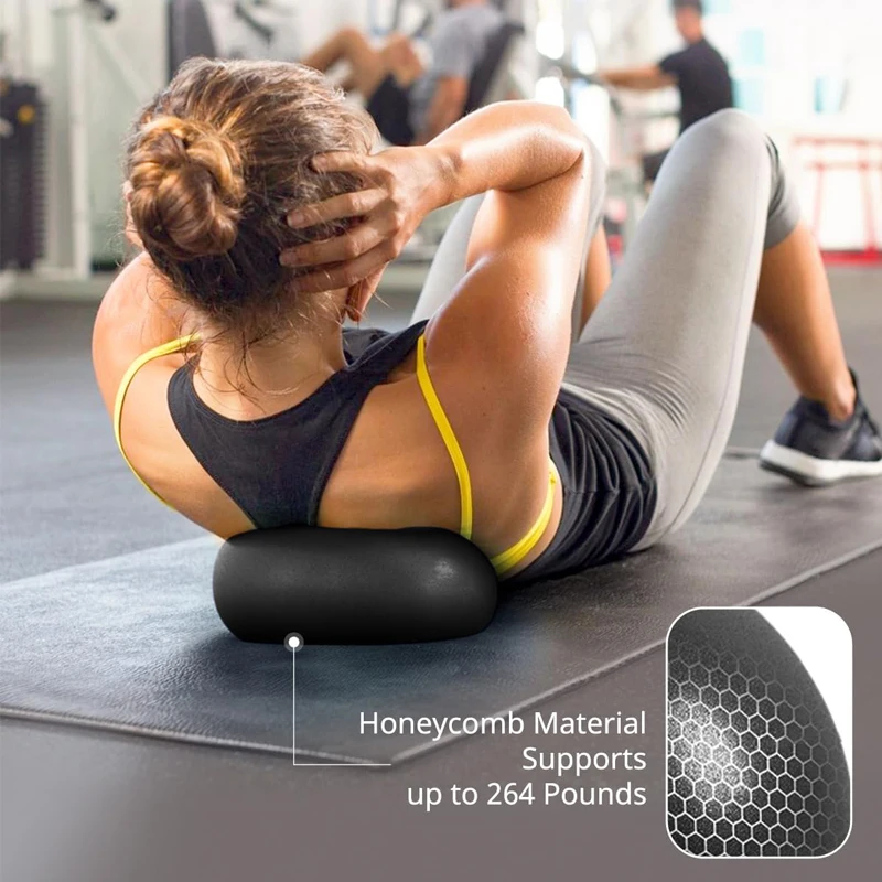 Hot sales factory direct manufacture yoga exercise custom honeycomb anti-burst  25cm mini pilates ball with logo