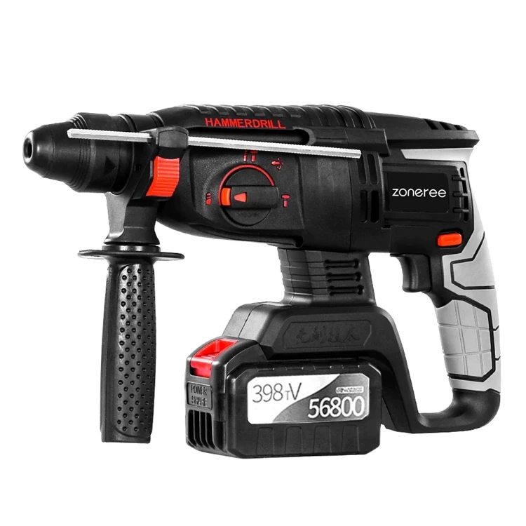 Custom High Quality Industrial Battery Electric Hammer Drill Set