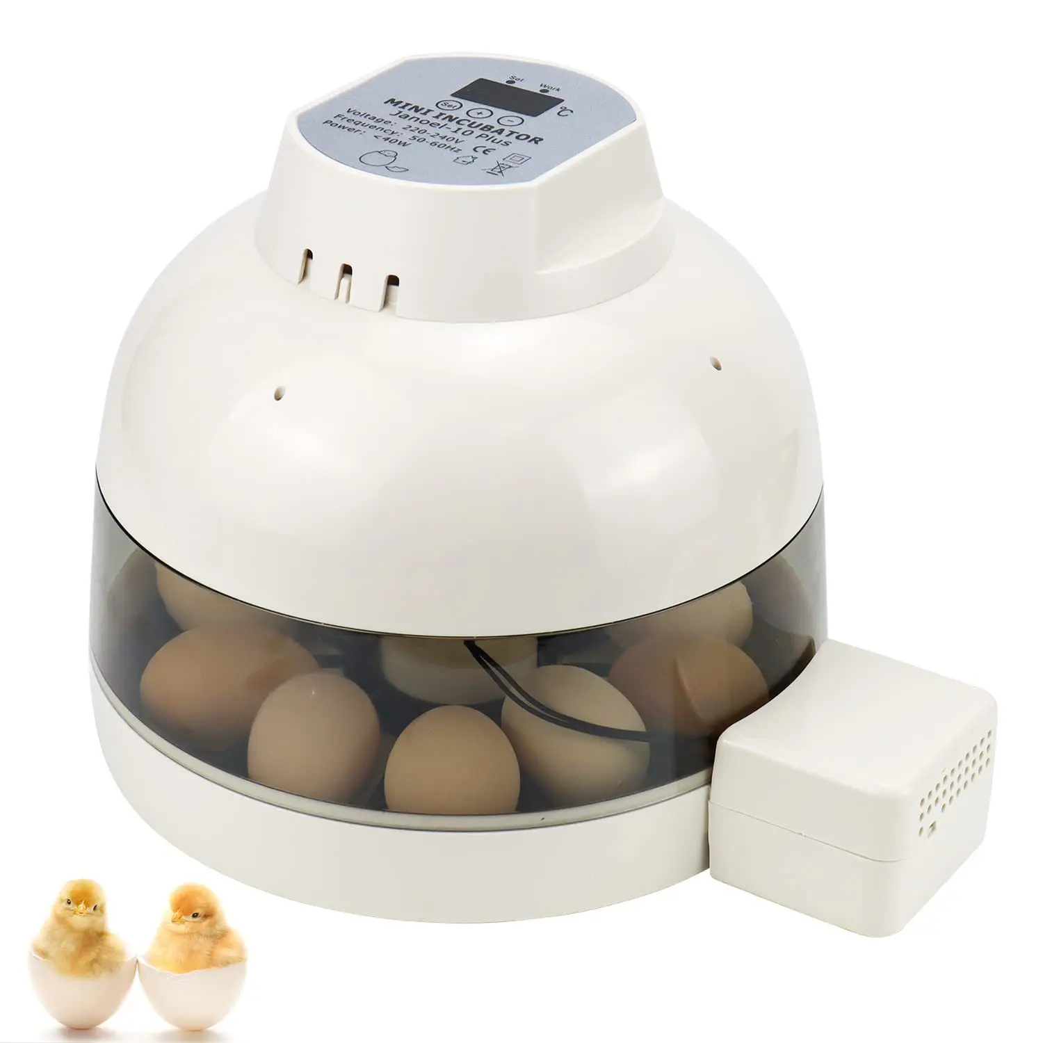 New Incubator Fully Automatic Temperature Control Humidity to Keep Poultry Birds Chickens Ducks Geese Hatching