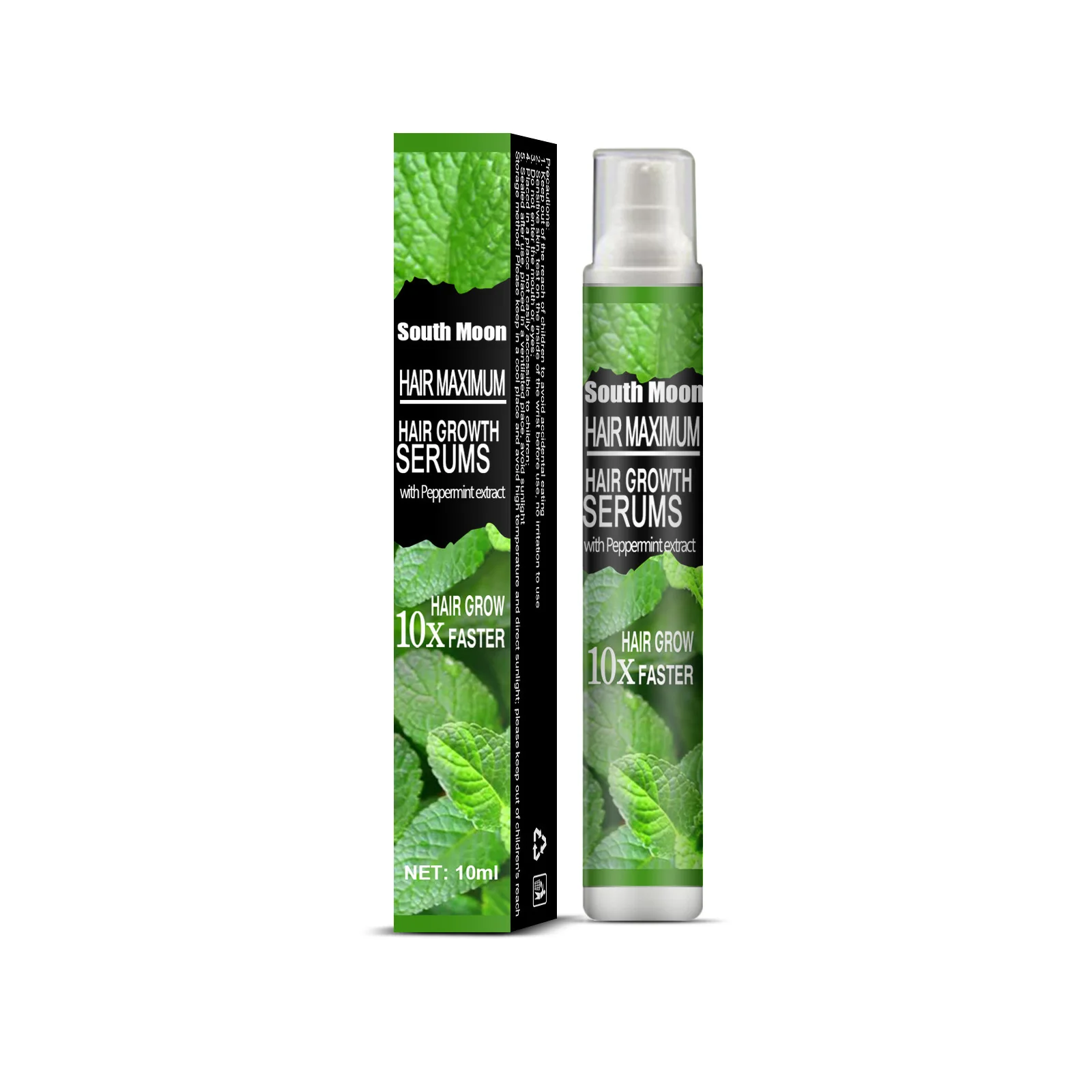 Mint long hair spray moisturizing moisturizing strong hair to prevent hair fall nourishing scalp care solution
