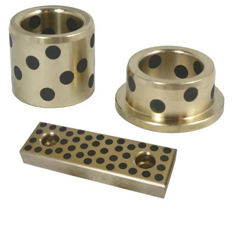 Stainless Steel304 Low Carbon Steel Brass Oil Groove Shaft Bushing Bronze Flange Bushing