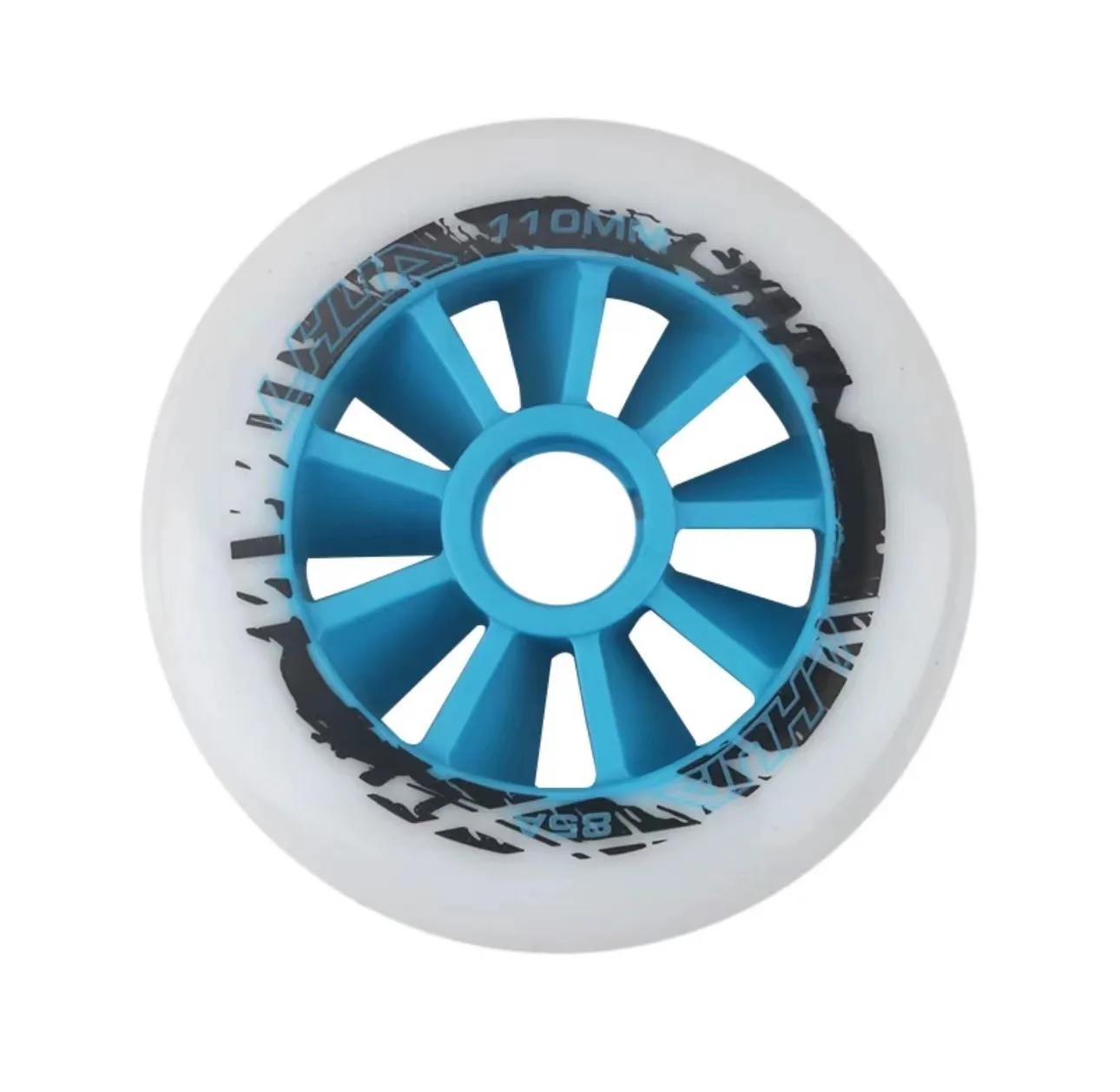 Factory Wholesale City Run Speed Racing Skate Wheels 90 100 110mm Flashing Roller with 85A Product