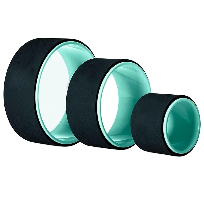 Professional Gym Exercise Wheel High Quality 6 10 12 Inches ABS Yoga Ring for Fitness Sports and Massage
