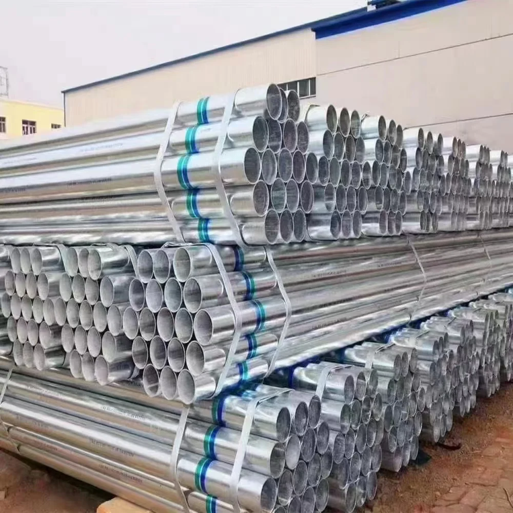 Factory Price EN BS 729 1.5 Inch Sch 80 Welded Gi Iron Tube Pre Galvanized Round Steel Pipe