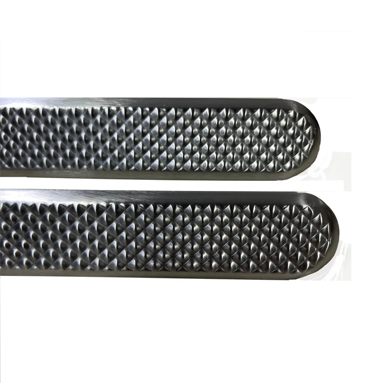 Китайская литая, из нержавеющей стали, с рисунком ананаса, 304 тактильная Предупредительная полоса, световой индикатор, тактильные полосы для мощения пола