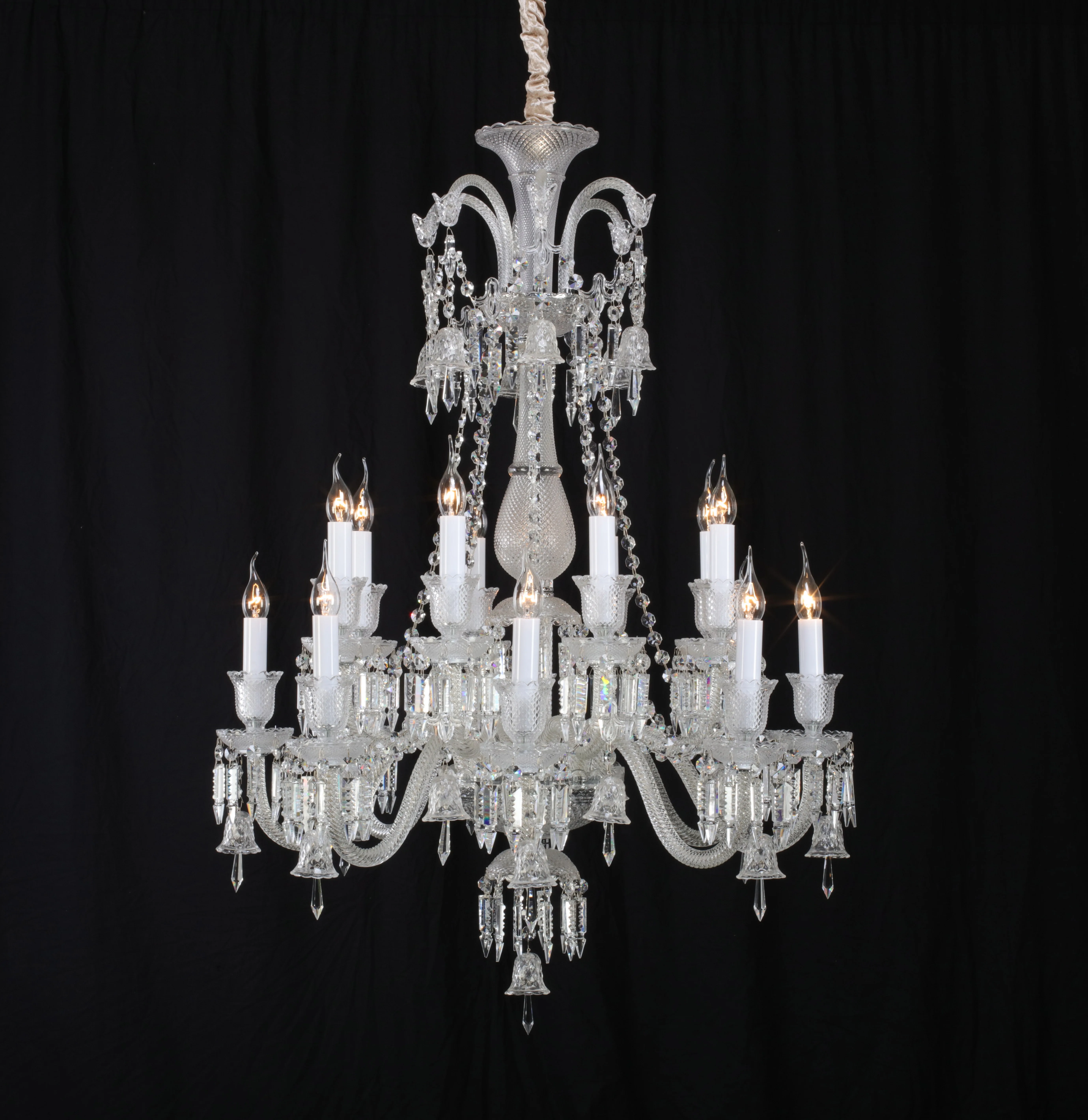 Настраиваемый цвет и размер стеклянная люстра локтя для гостиной столовой свадьбы