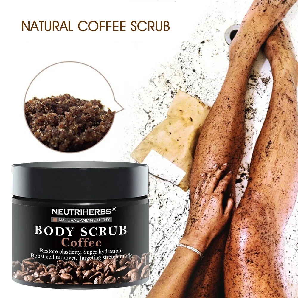Deeply Clean Series Exfoliate Body Scrub coffee wholesale body scrub containers herbal facial scrub