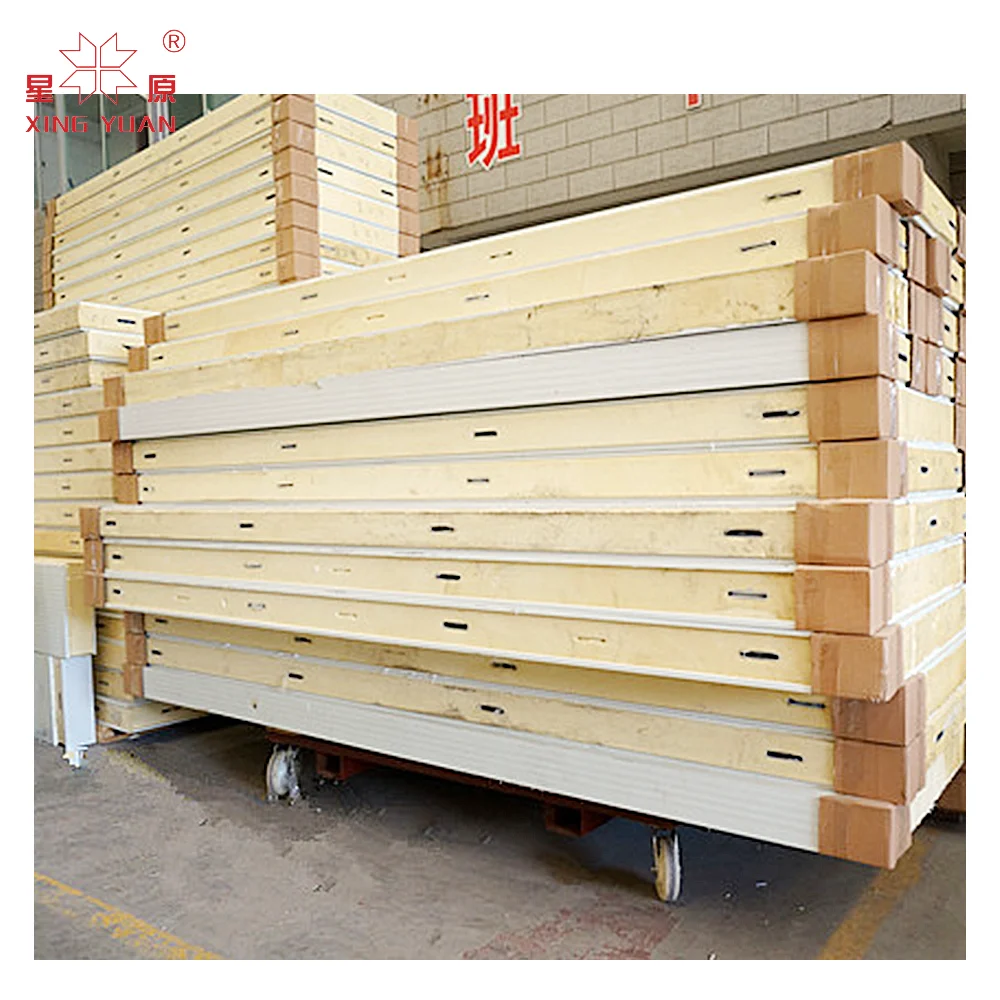 china hot sale pu sandwich panel for cold room pu insulated polyurethane sandwich panel