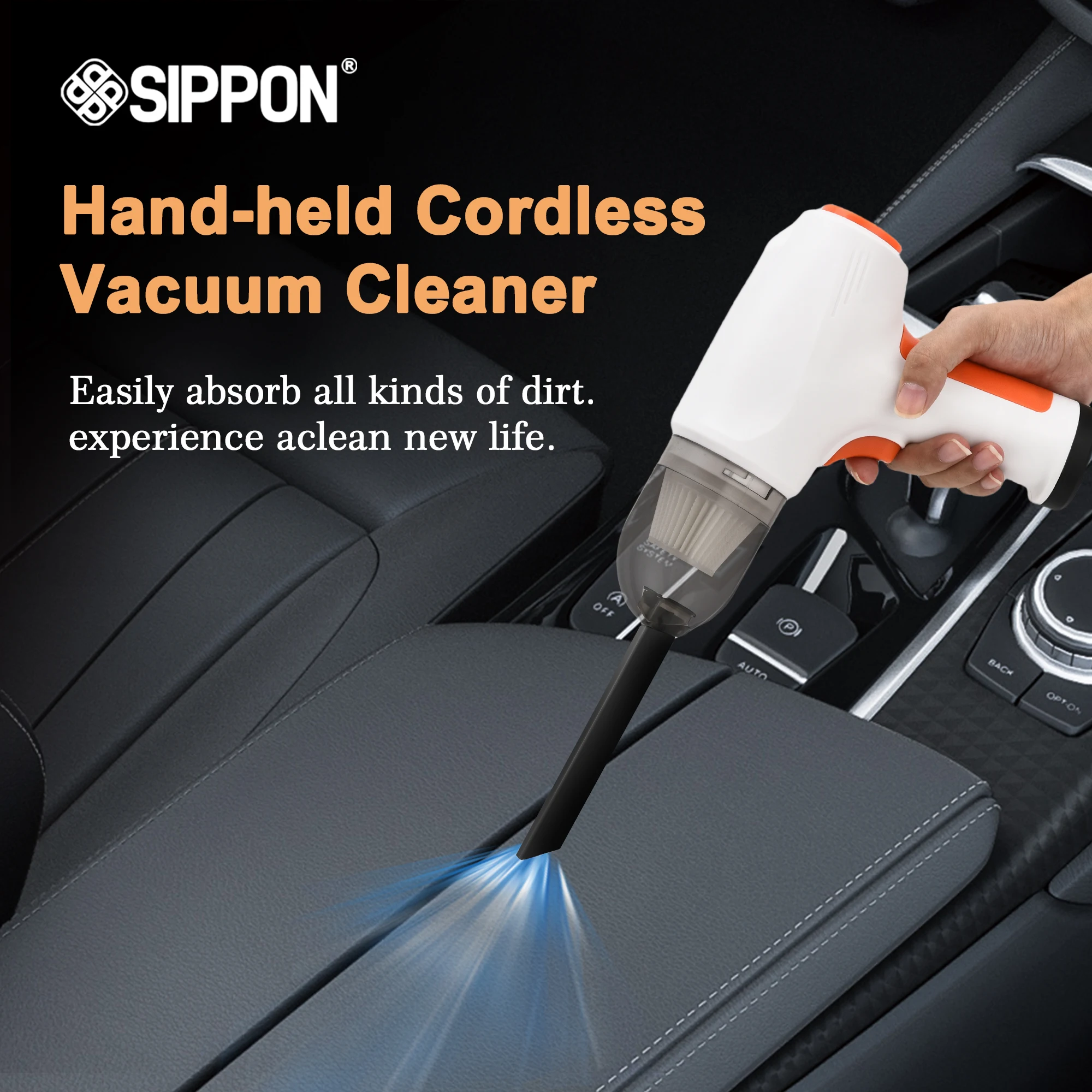 11KPA High power cordless Vacuum cleaner Wireless vacuum Cleaner Portable Handheld Vaccum Cleaner for Home Car Office Pet Hair