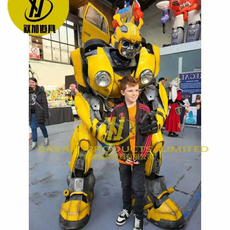 Giant Size Bumble bees 2.7M Robot Costume Adult Cosplay Toys Robot Costume Suit Optimus Prime Price