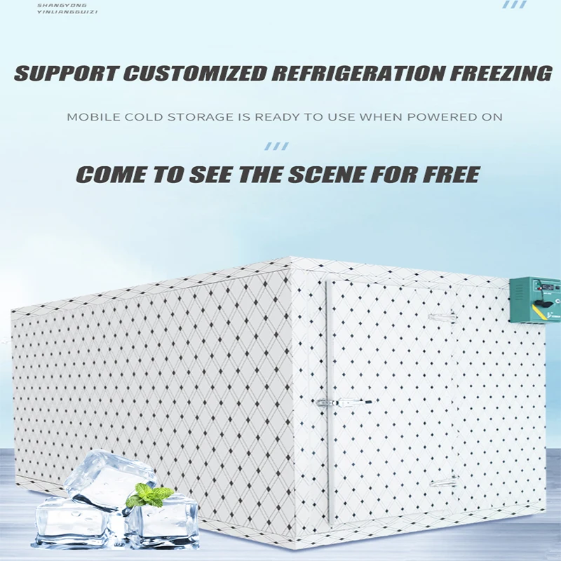 Hot Sale Cooler Room for Blast Freezing Mobile Cold Storage with Efficient Refrigeration Equipment