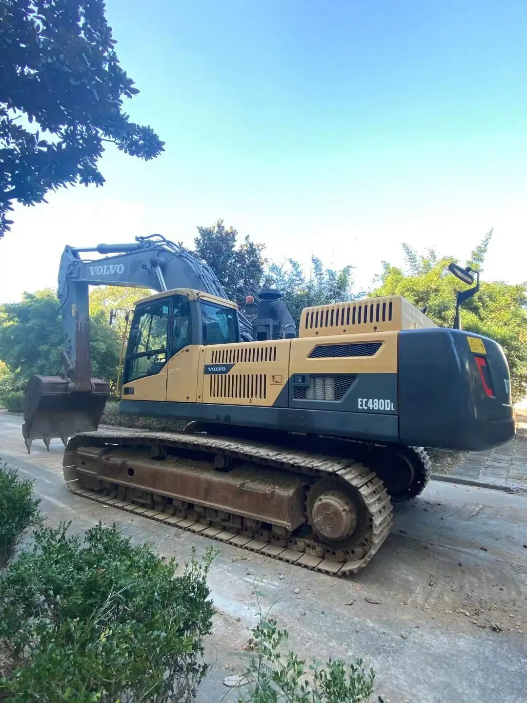 Original volvo EC480DL excavator used ,used volvo excavator 48ton diggers for sale