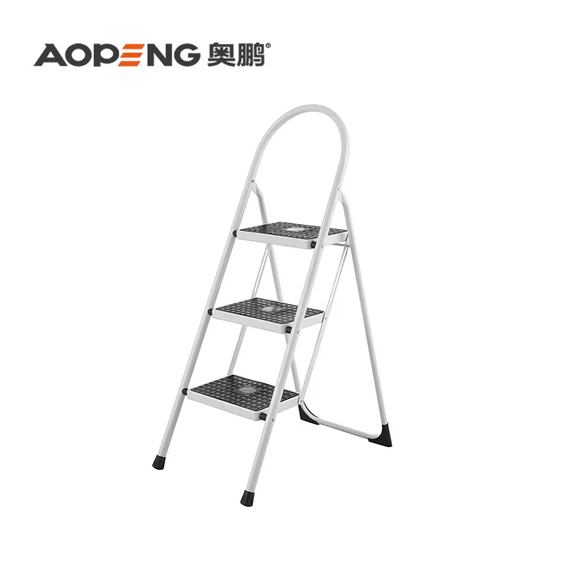 High quality steel step ladder foldable stool for household ladder
