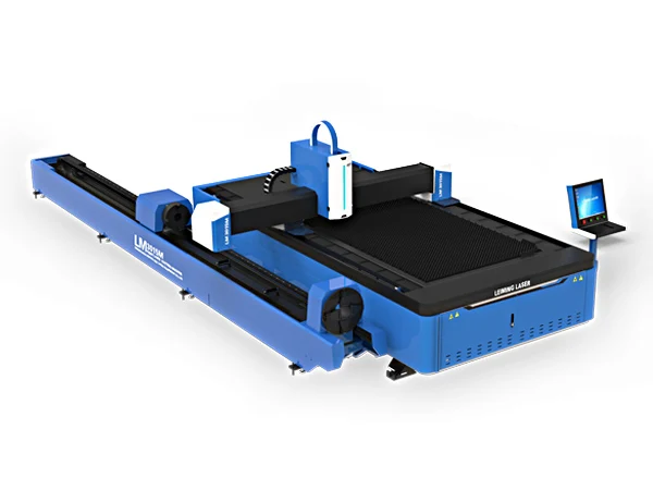 Optical fiber laser pipe and plate cutting machine mesin pemotong laser serat paip dan  plat optik sf4015m