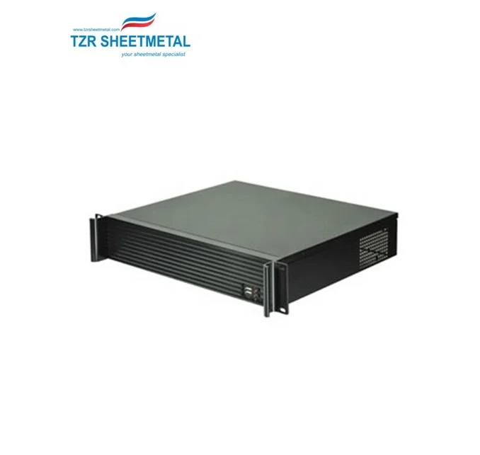 2U 420 мм длина поддержка 9HDD алюминий панель rackmount шасси для брандмауэра и сервера
