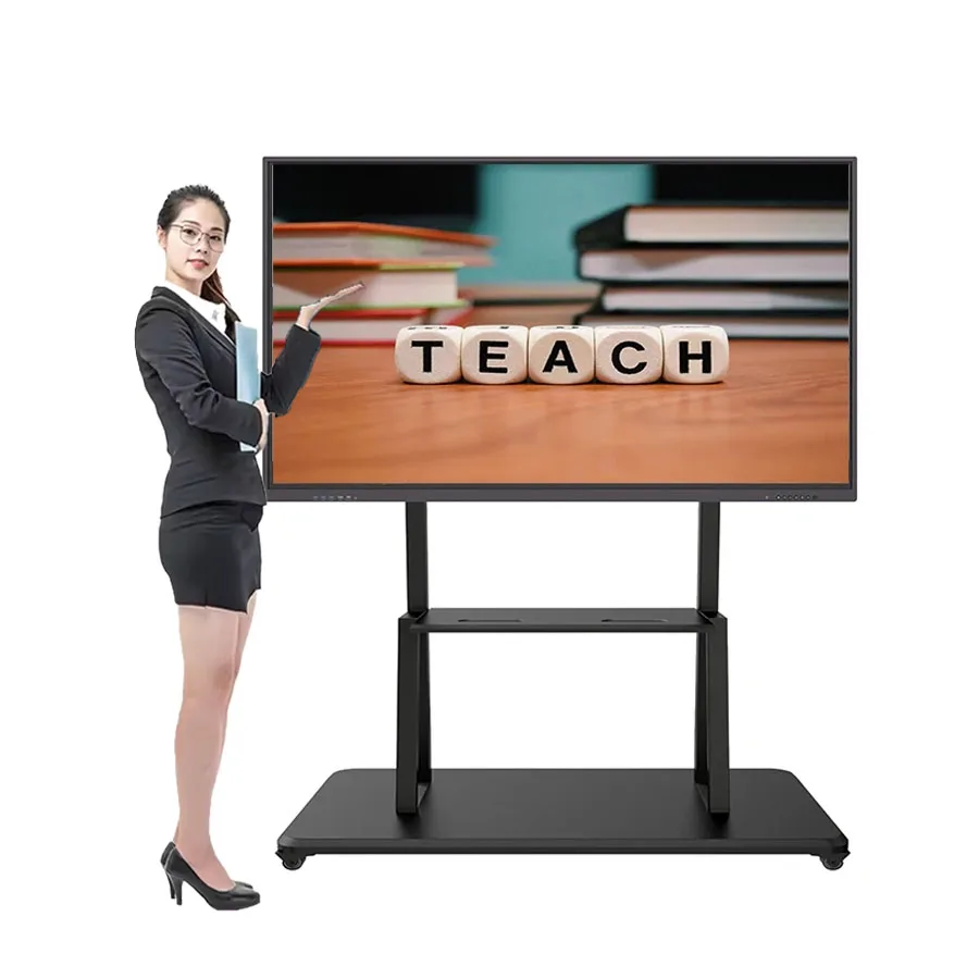 Touch Screen Display 75 Inch Multimedia Interactive Lcd Screen Digital Smart Board Interactive Whiteboard