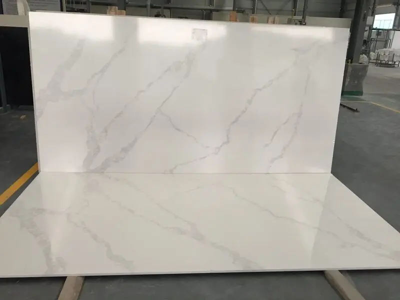 Modern Style Mirror Symmetry Board Quartz Slab Kitchen Countertop Quartz Top Artificial Quartz Stone Slab Wall Style Vanity Tops