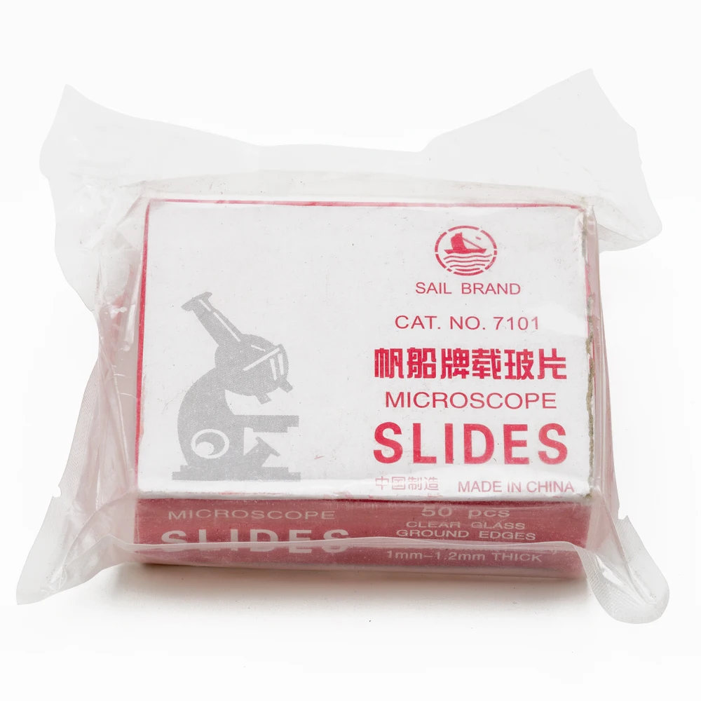 Glass Hydrophobic Surface Clip Ground Tissue Microscope Slide For Pathology Histology