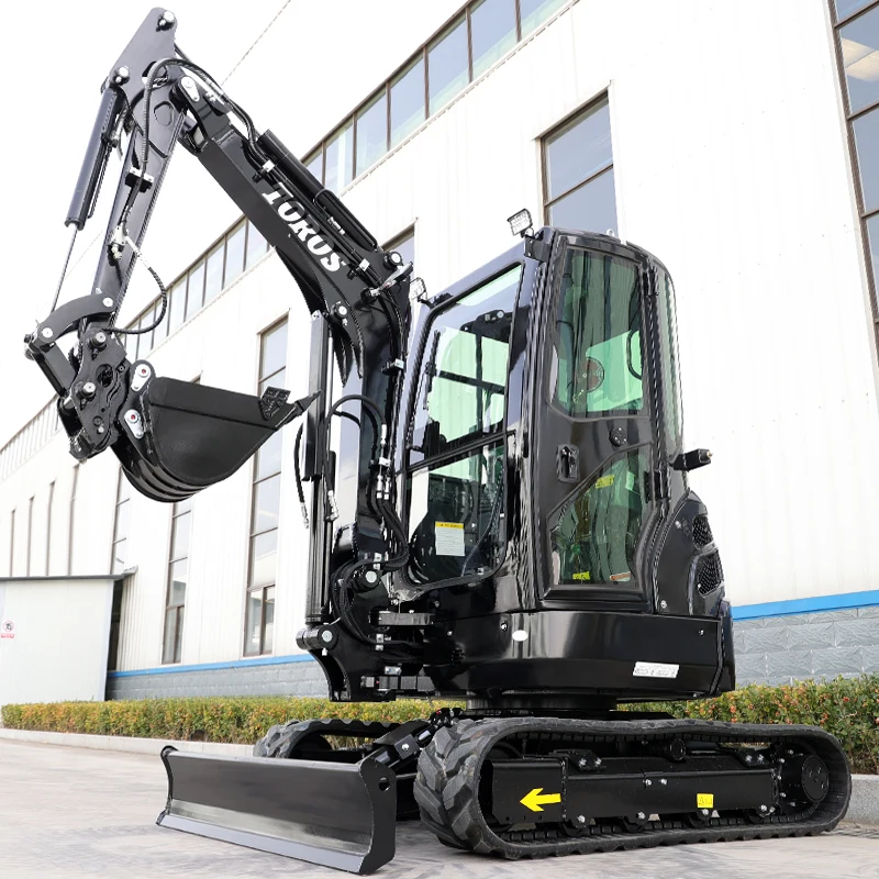 HOT Mini Excavator 3.5 Ton EPA Euro 5 Kubota Engine Crawler Digger Farm Used Chinese Mini Excavator Machine