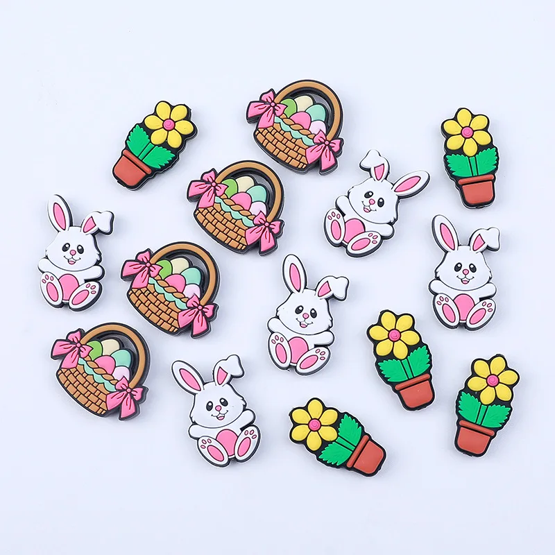 Diy Charms For Beaded Pens Bpa Free Baby Cc Fancy Candy Easter Focal Silicone Beads For Beadable Pens
