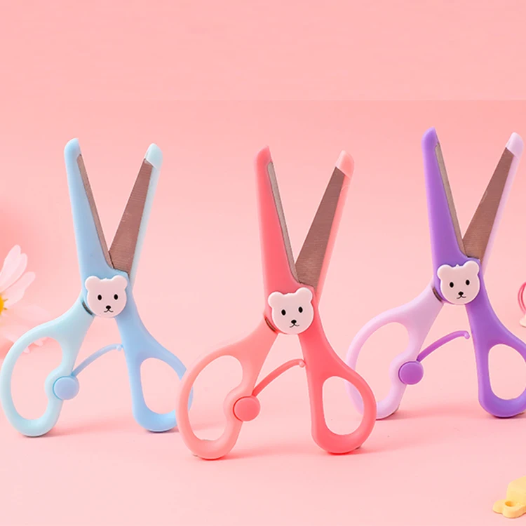 Зубные ножницы для предотвращения порезов, детские ножницы для детей, Обучающие Детские Ножницы