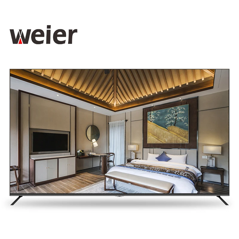 weier OEM/ODMtelevision 4k LCD LED smart tv wholesale television for home hotel use