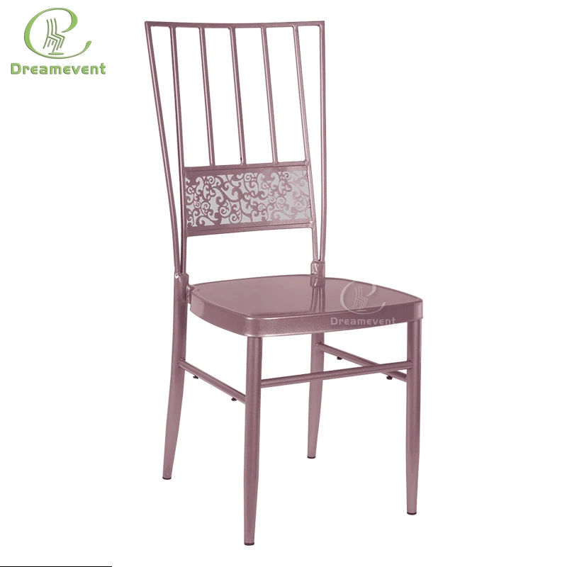 Chiavari Chairs Used Stackable Aluminum Metal Item Modern event chairs rental furniture Hotel wedding restaurant furniture
