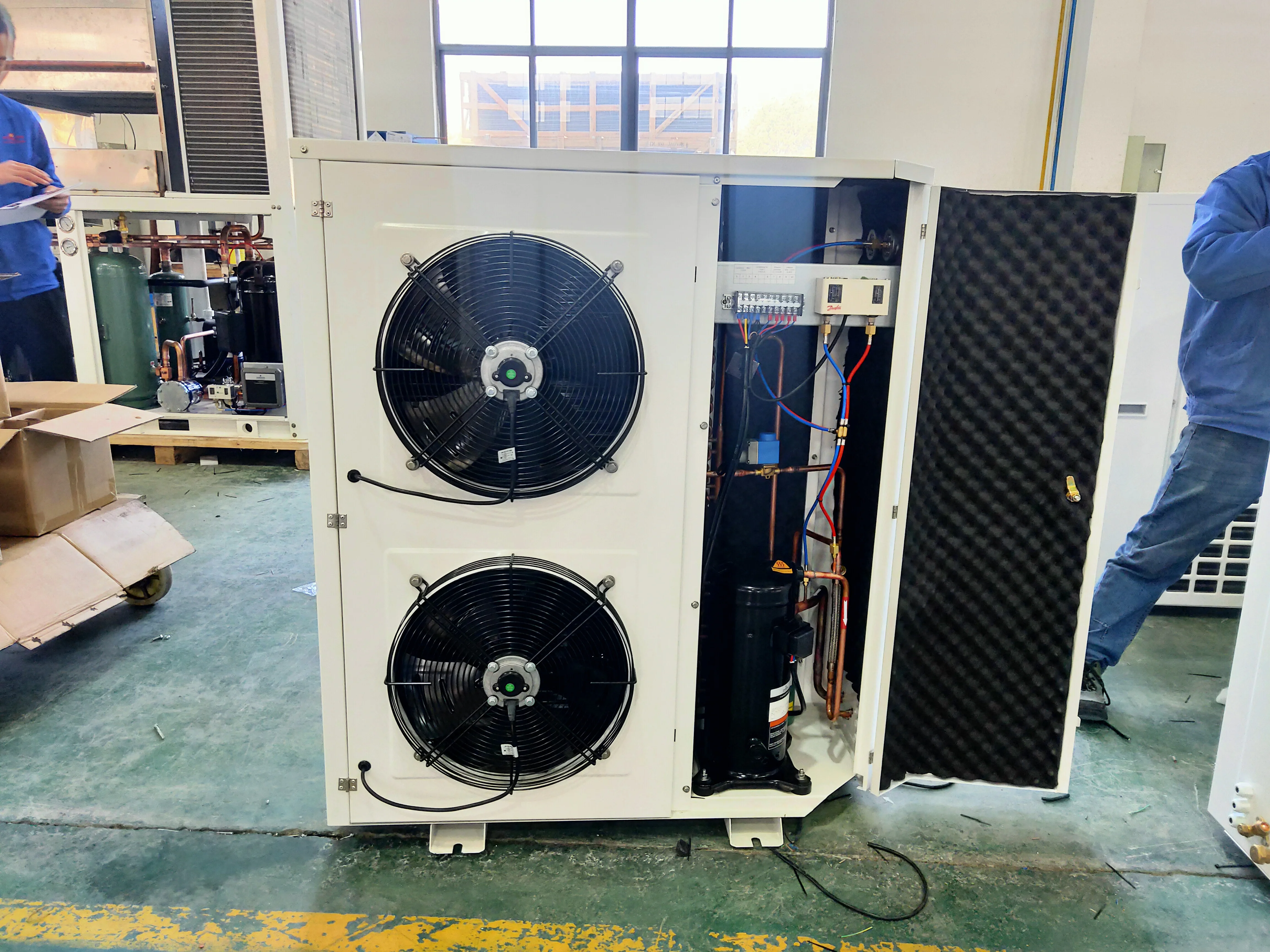 EMTH 6HP medium temperature  commercial condensing unit R404A compressor