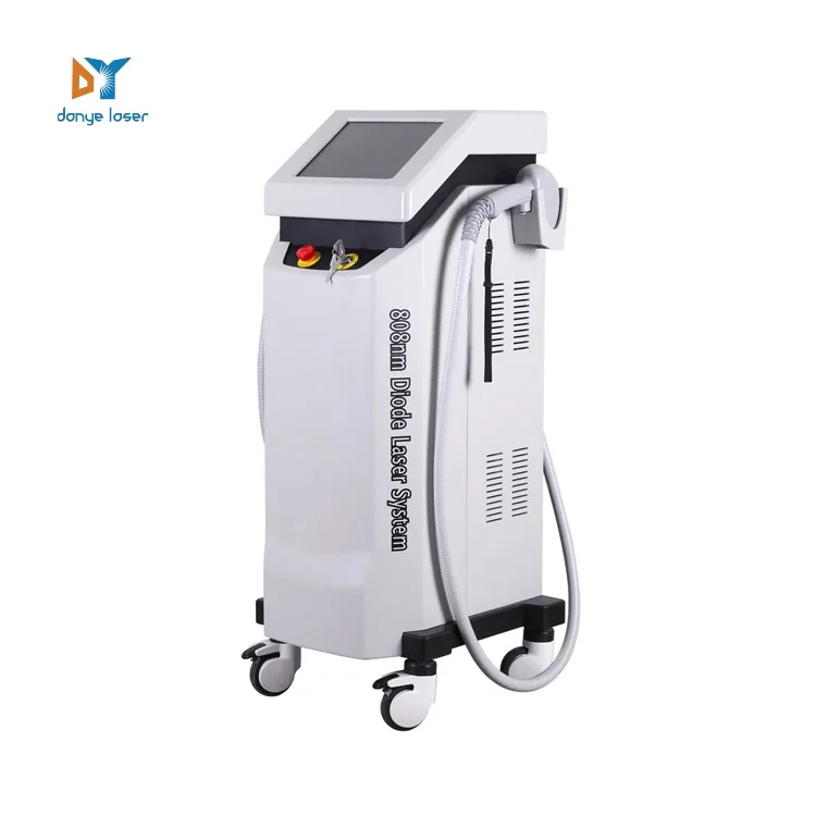 DQ clinic device 808 diode laser and ND YAD laser Q switch hair tattoo removal spot removal skin rejuvenation 2 in 1 salon use