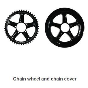 8fun BBS01 mid drive motor kits bafang electric bicycle mid drive kit 36v 250w